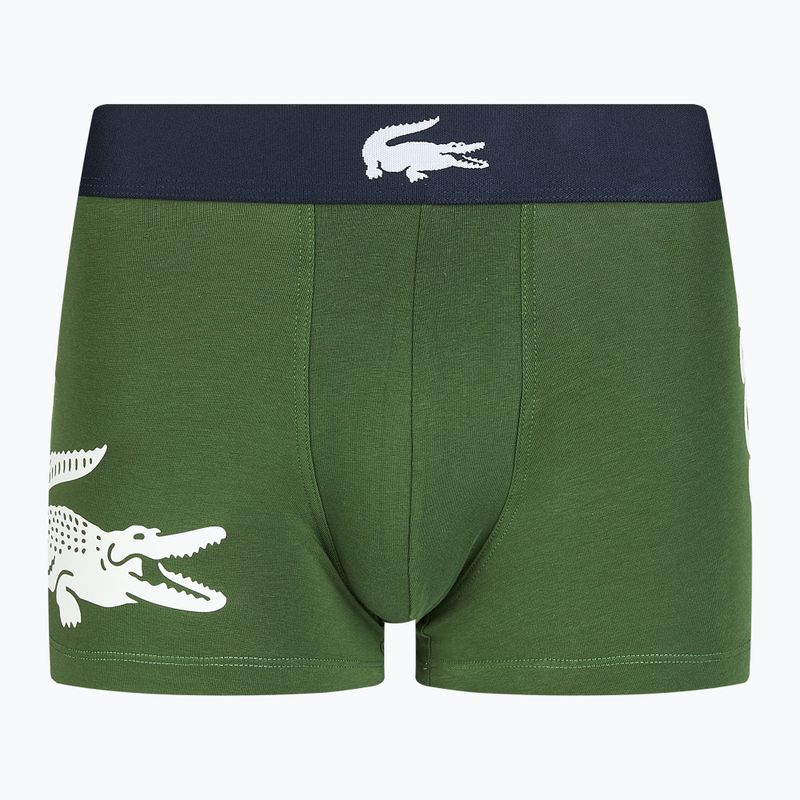 Lacoste boksininkų šortai 5H1803 P52 3 poros čiobrelių/raudonai mėlyna/balta 6