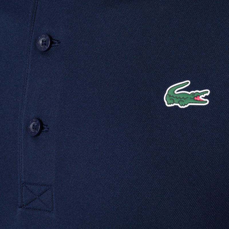 Lacoste vyriški teniso polo marškinėliai juodi DH2094 3