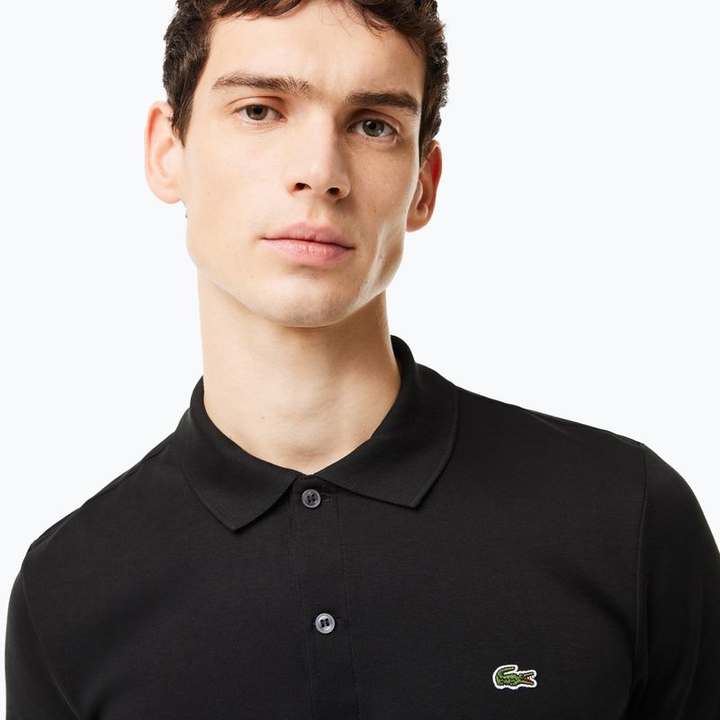 Lacoste vyriški polo marškinėliai DH2050 black 4