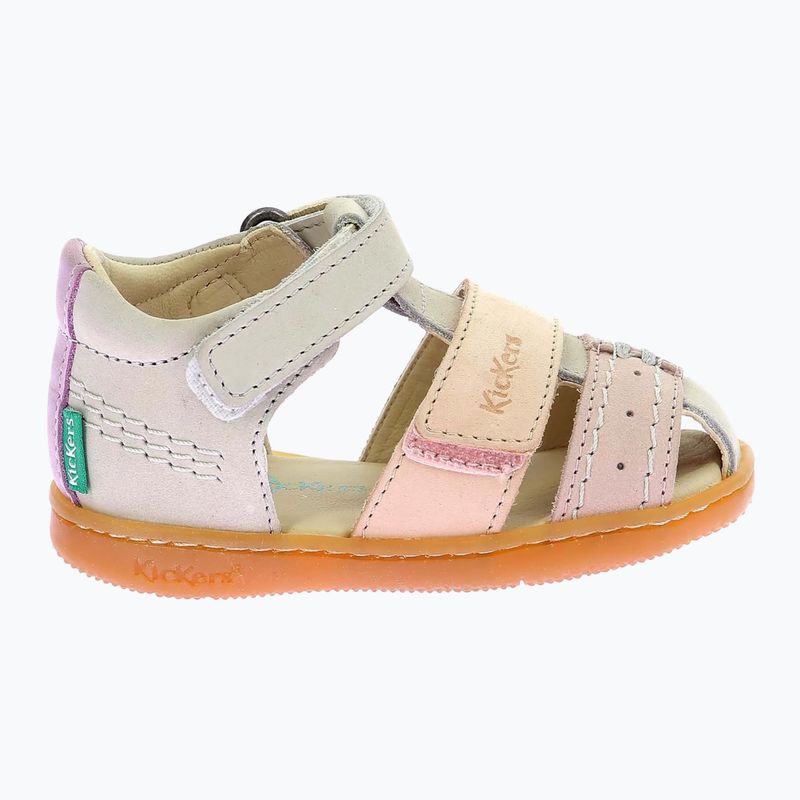 Vaikiški sandalai Kickers Kick Bazar light pink/multicolor 2
