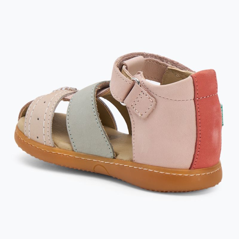 Vaikiški sandalai Kickers Kick Bazar light pink/multicolor 3