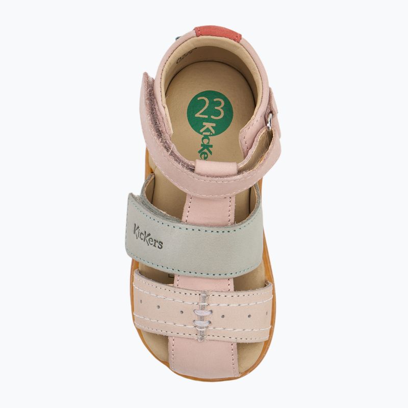 Vaikiški sandalai Kickers Kick Bazar light pink/multicolor 5