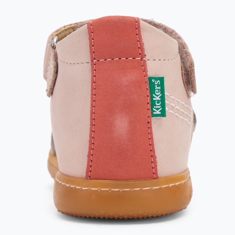 Vaikiški sandalai Kickers Kick Bazar light pink/multicolor 6