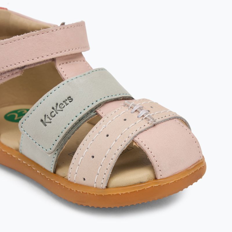 Vaikiški sandalai Kickers Kick Bazar light pink/multicolor 7