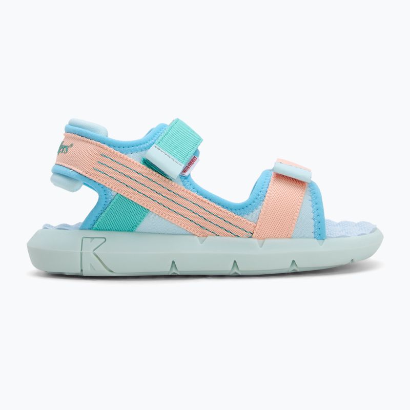 Vaikiški sandalai Kickers Kickjune blue/coral pink/green 2