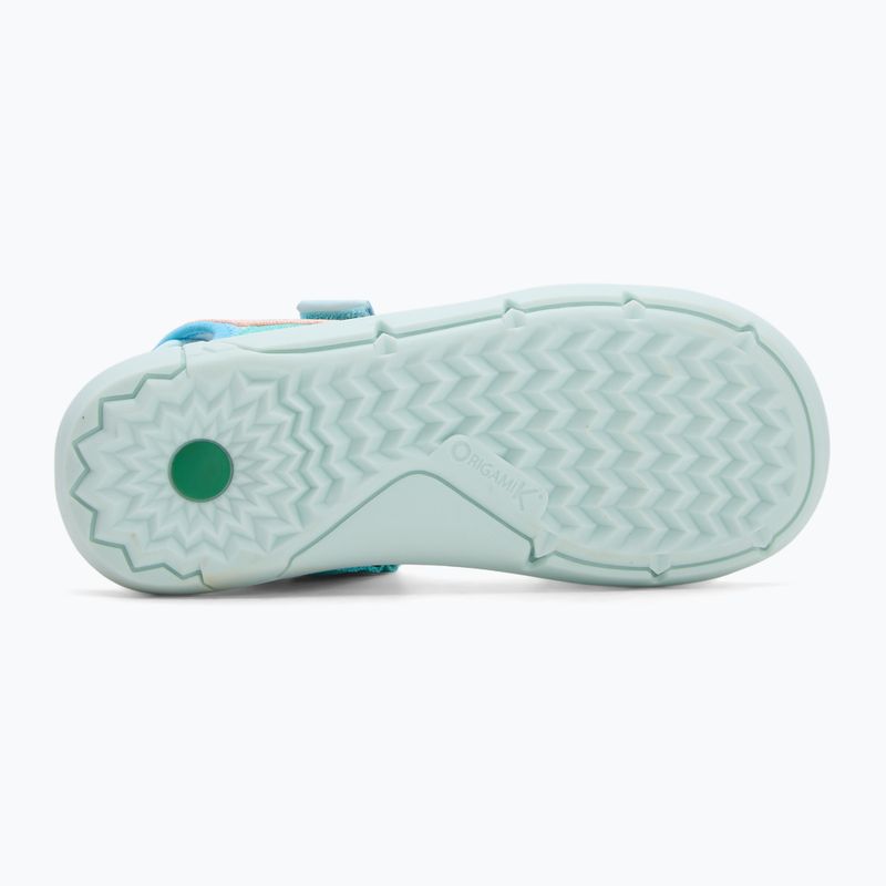 Vaikiški sandalai Kickers Kickjune blue/coral pink/green 4