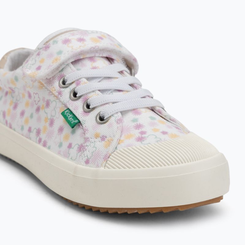 Vaikiški sportiniai bateliai Kickers Kickgoldi white/print festi summer 7