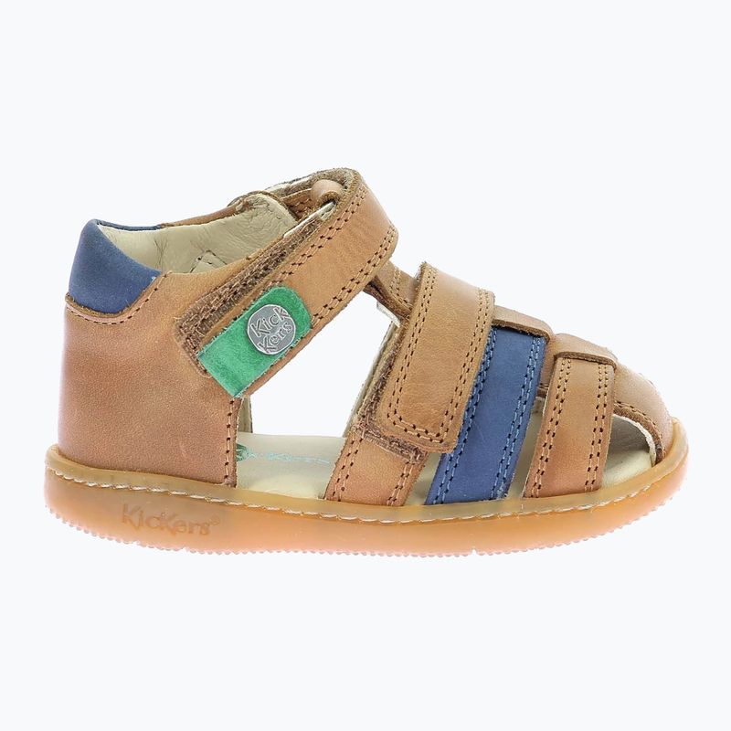 Vaikiški sandalai Kickers Kick Pod camel/navy 2
