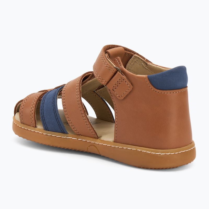 Vaikiški sandalai Kickers Kick Pod camel/navy 3