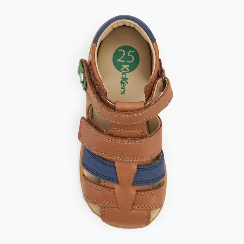 Vaikiški sandalai Kickers Kick Pod camel/navy 5