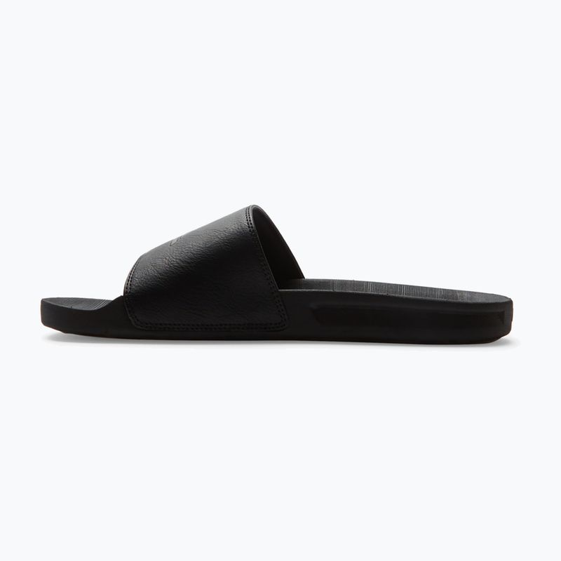 Vyriškos šlepetės Quiksilver Rivi Nubuck Slide black 1 3