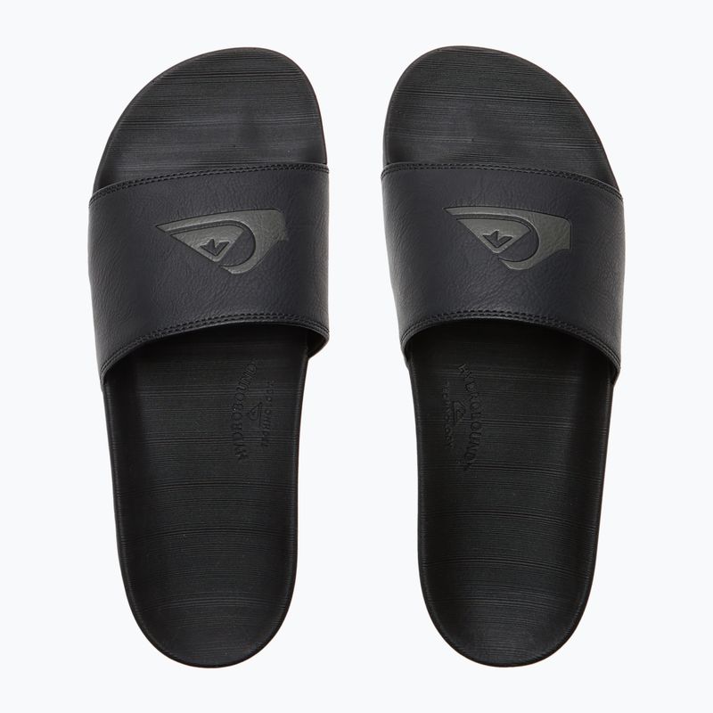 Vyriškos šlepetės Quiksilver Rivi Nubuck Slide black 1 4