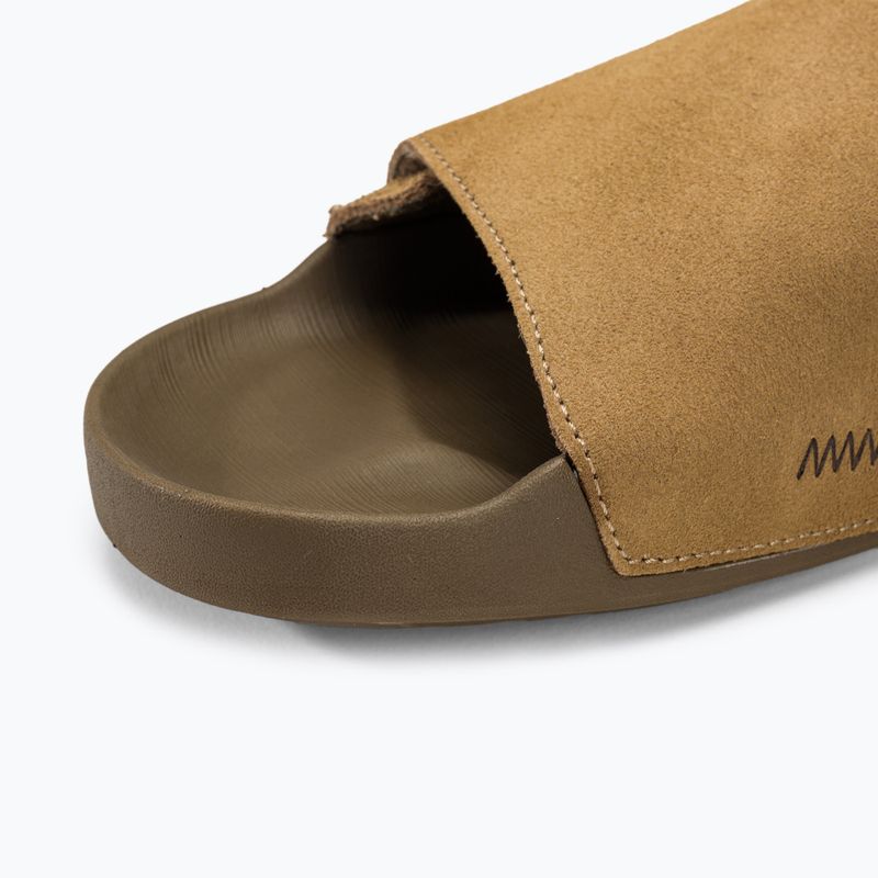 Vyriškos šlepetės Quiksilver Rivi Suede tan 1 7