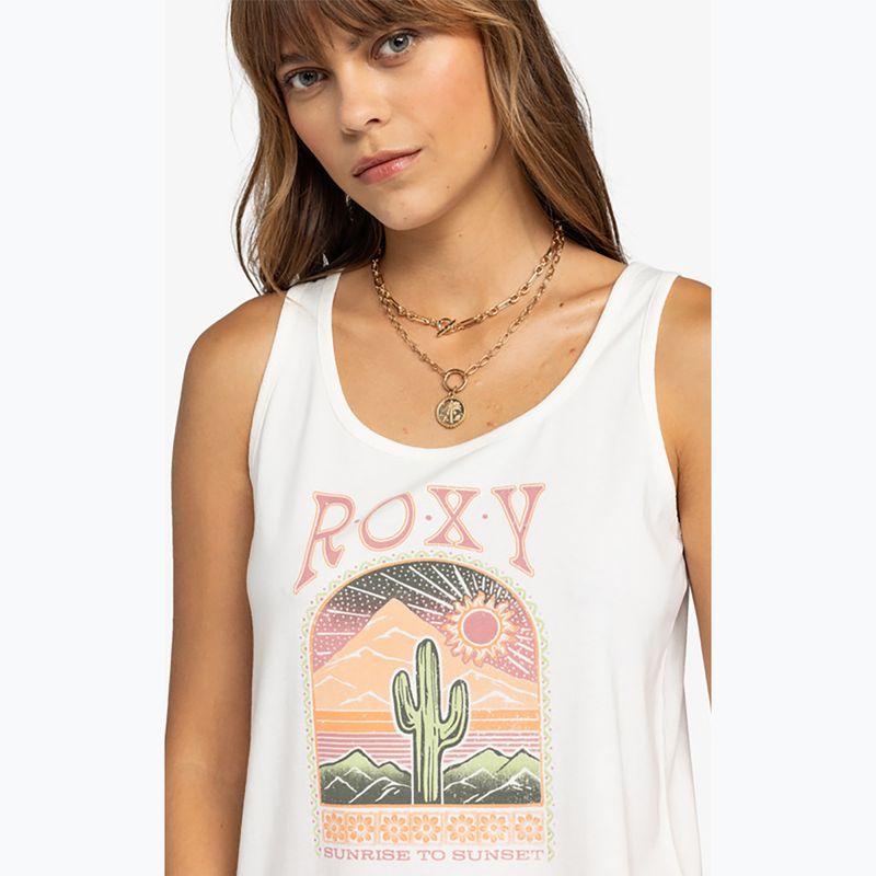 Moteriškas tank topas Roxy Beach Angel Tank snow white 5