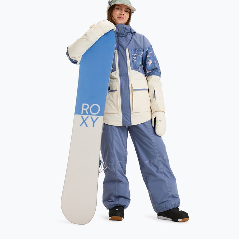 Moteriška snieglenčių striukė ROXY Chloe Kim Parka wild wind chloe blossom 2