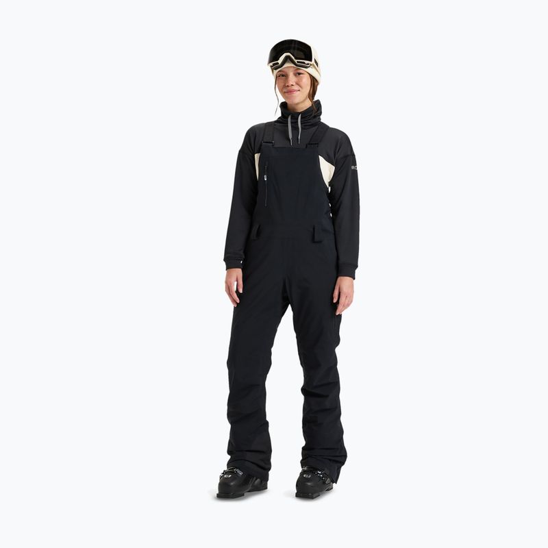 Moteriškos snieglenčių kelnės ROXY Gore-Tex Stretch Prism Bib true black