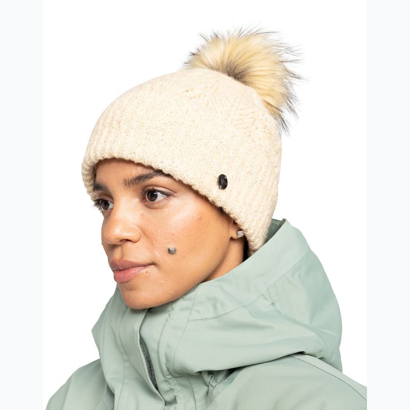 Moteriška žieminė kepurė ROXY Peak Chic pebble 3