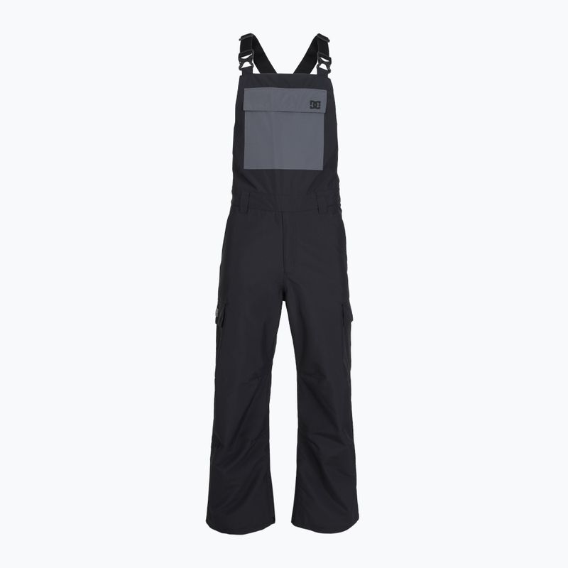 Vyriškos snieglenčių kelnės DC Docile Bib black 3