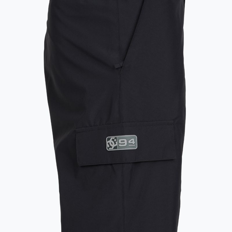 Vyriškos snieglenčių kelnės DC Docile Bib black 6