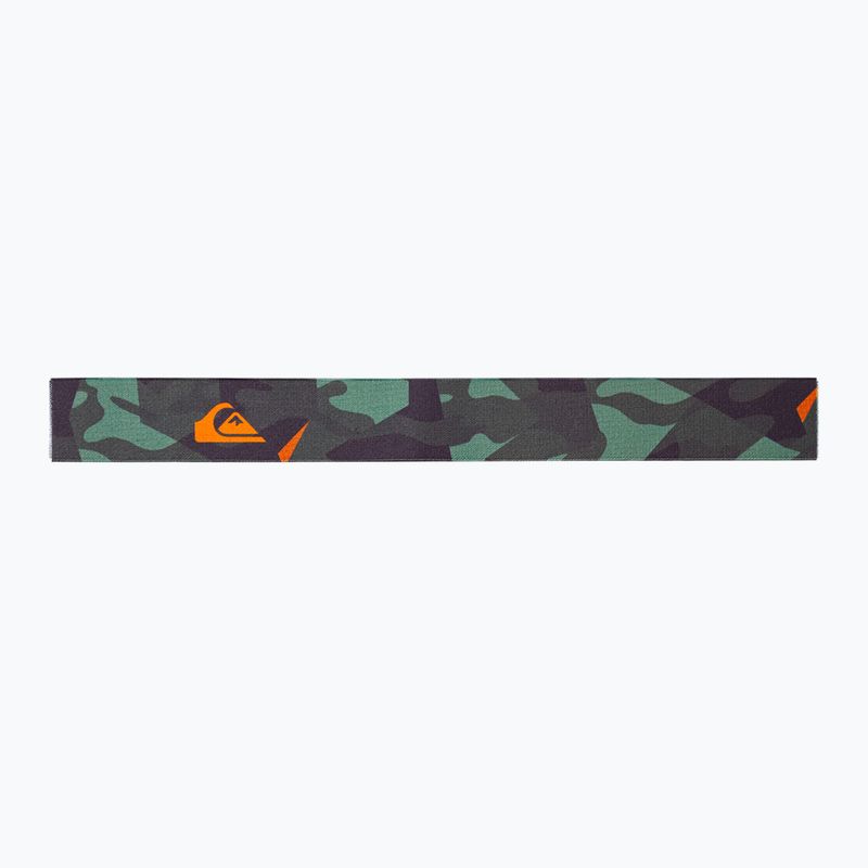 Vaikiški snieglenčių akiniai Quiksilver Shredder Boy puzzle camo/red ml 5