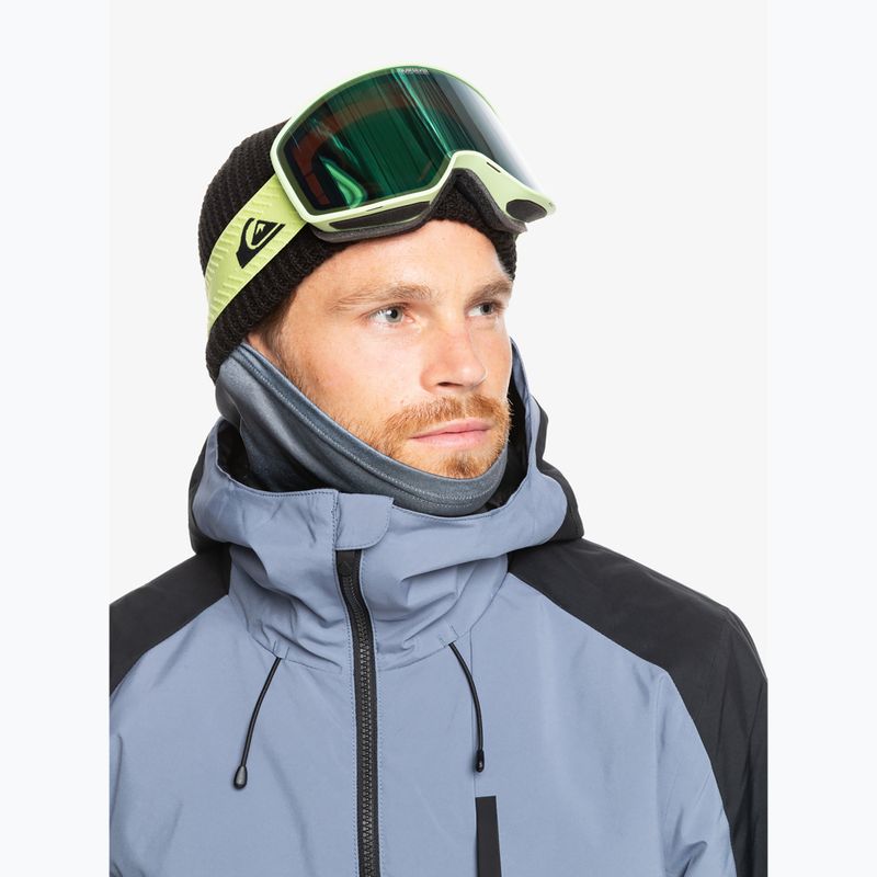 Snieglenčių akiniai Quiksilver Storm black celery/ green ml 5