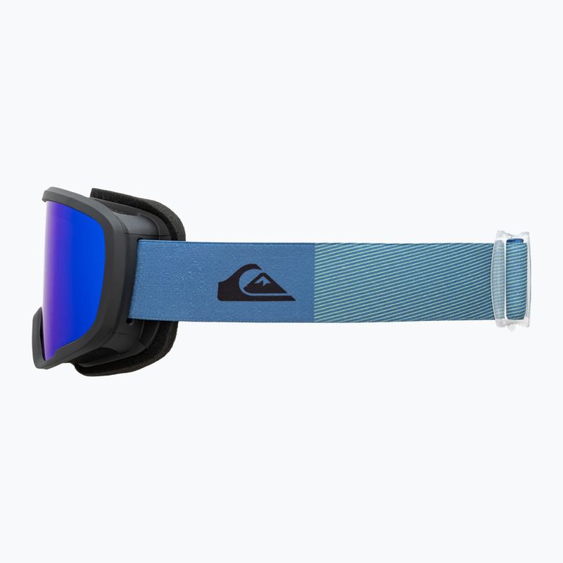 Vaikiški snieglenčių akiniai Quiksilver Shredder Boy flint stone/blue ml 3