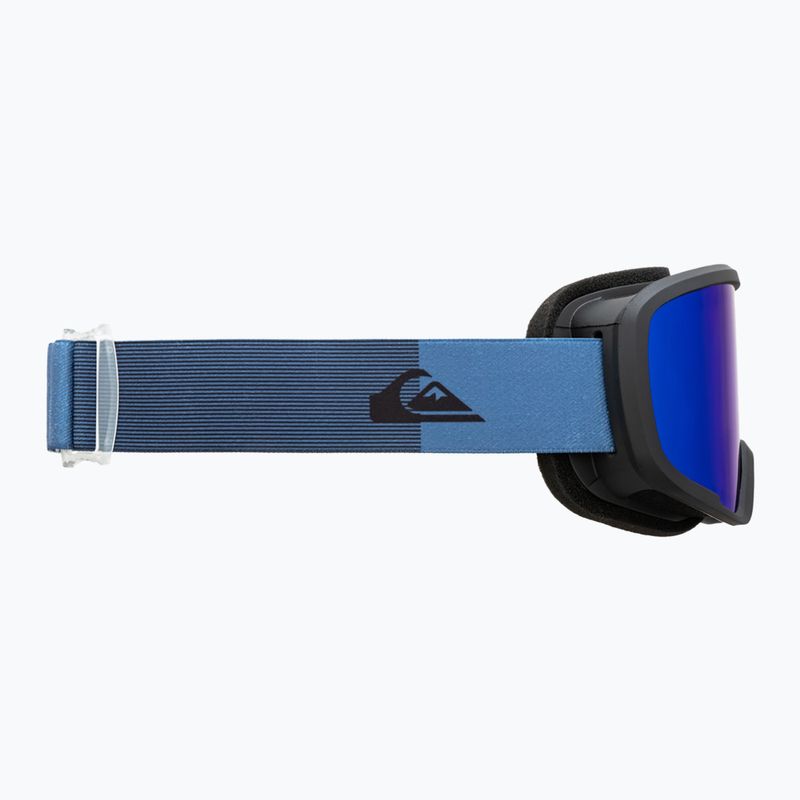 Vaikiški snieglenčių akiniai Quiksilver Shredder Boy flint stone/blue ml 4