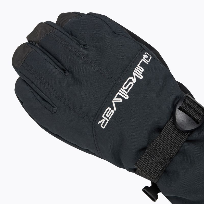 Vyriškos snieglenčių pirštinės Quiksilver Mission true black 4