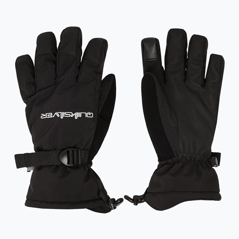 Vyriškos snieglenčių pirštinės Quiksilver Mission true black 7