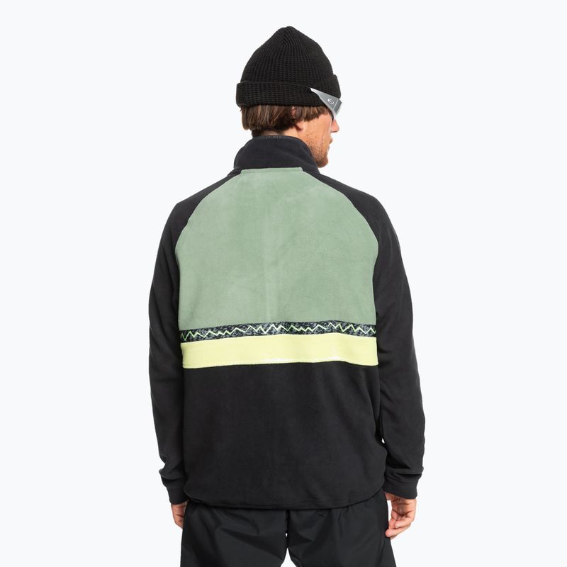 Vyriškas snieglentės džemperis Quiksilver Champagne Powder Fleece true black 3