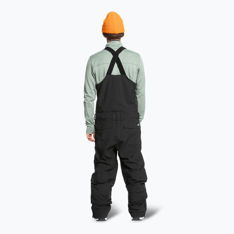 Vyriškos snieglenčių kelnės Quiksilver Utility Bib true black 2