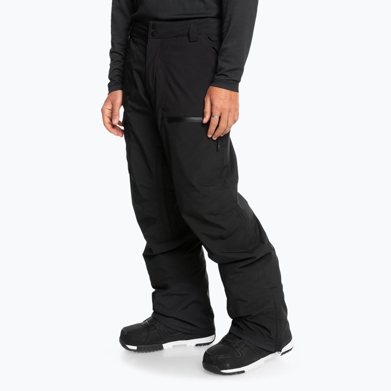 Vyriškos snieglenčių kelnės Quiksilver Utility true black 4