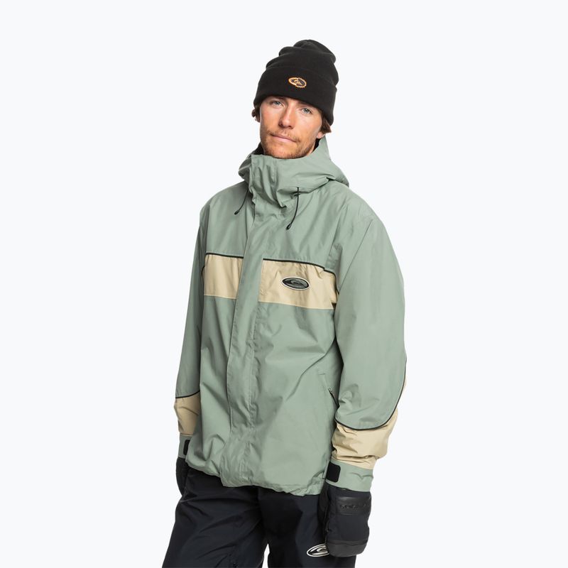 Vyriška snieglenčių striukė Quiksilver High Altitude Gore-Tex sea spray 3