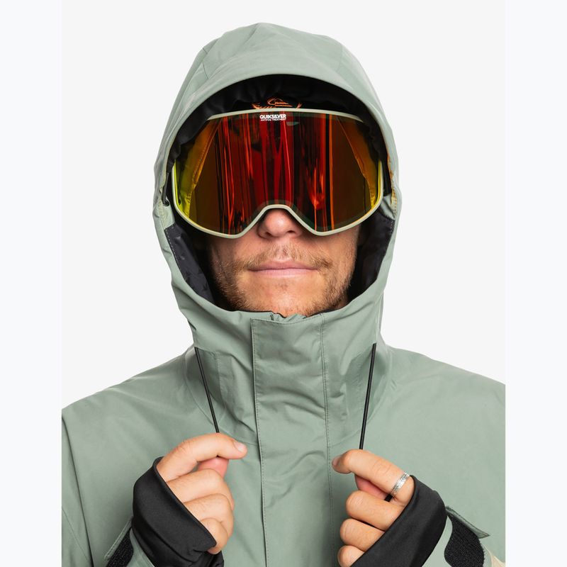 Vyriška snieglenčių striukė Quiksilver High Altitude Gore-Tex sea spray 4