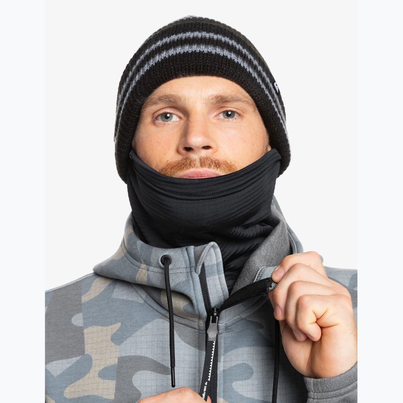 Vyriškas snieglenčių džemperis Quiksilver Shredder Hoodie puzzle camo ice flow 5