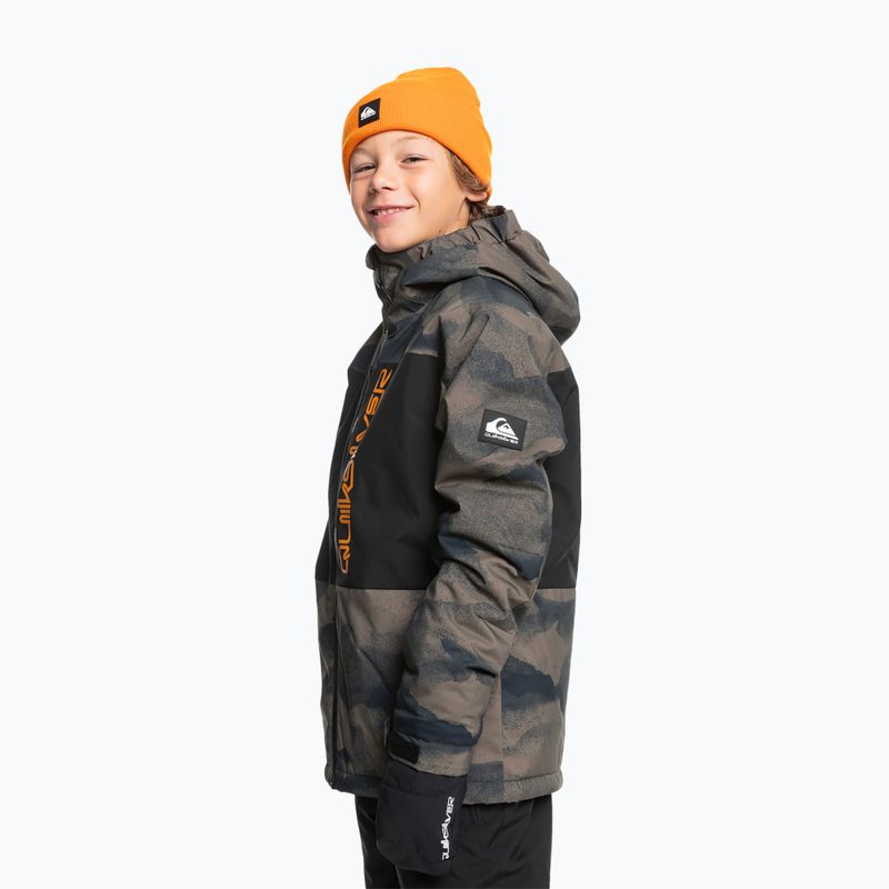 Vaikiška snieglenčių striukė Quiksilver Side Hit mountain spray canteen 3
