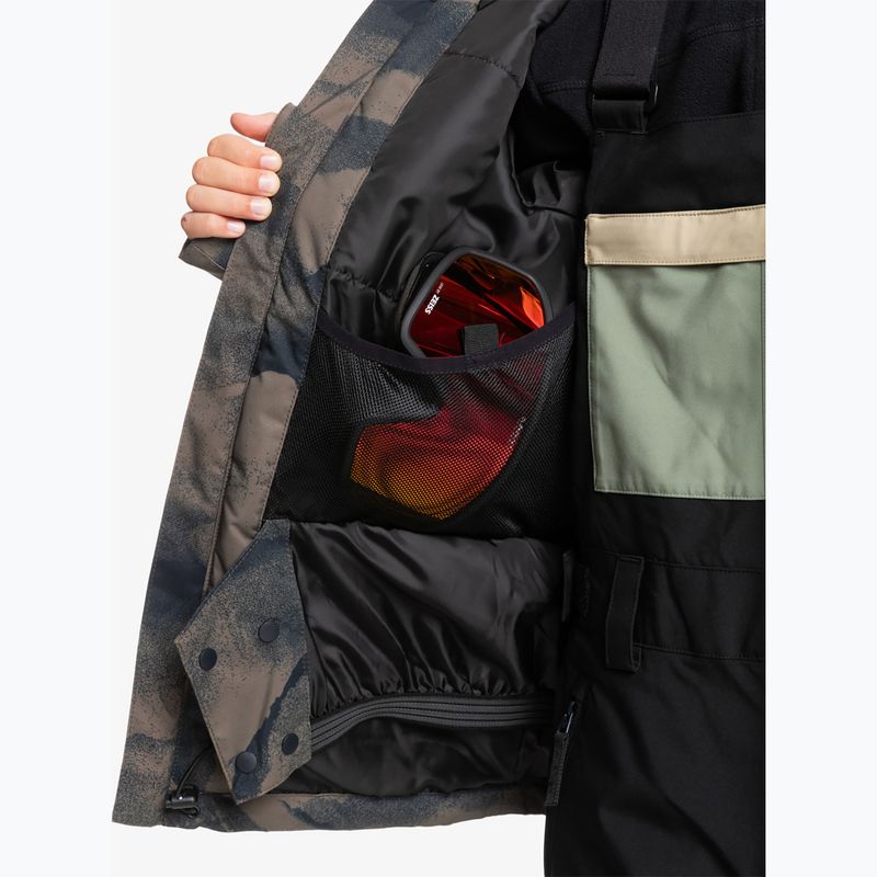 Vaikiška snieglenčių striukė Quiksilver Side Hit mountain spray canteen 4