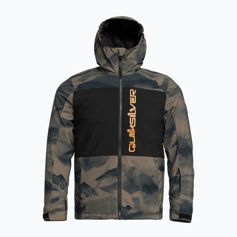 Vaikiška snieglenčių striukė Quiksilver Side Hit mountain spray canteen 5