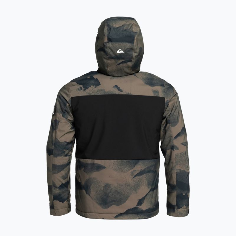 Vaikiška snieglenčių striukė Quiksilver Side Hit mountain spray canteen 6