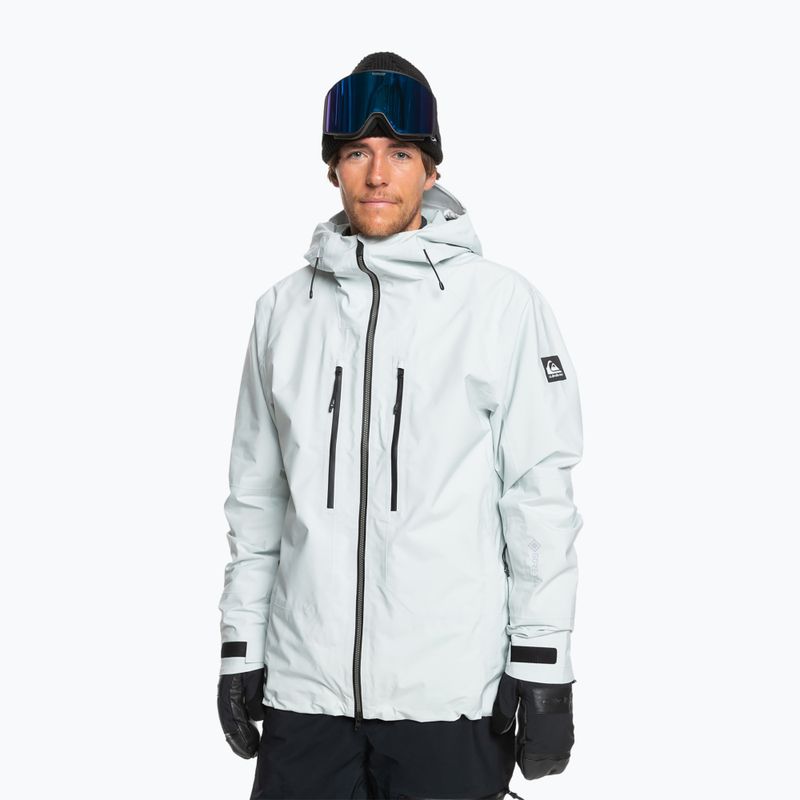 Vyriška snieglenčių striukė Quiksilver Pro Path Goretex 2L ice flow