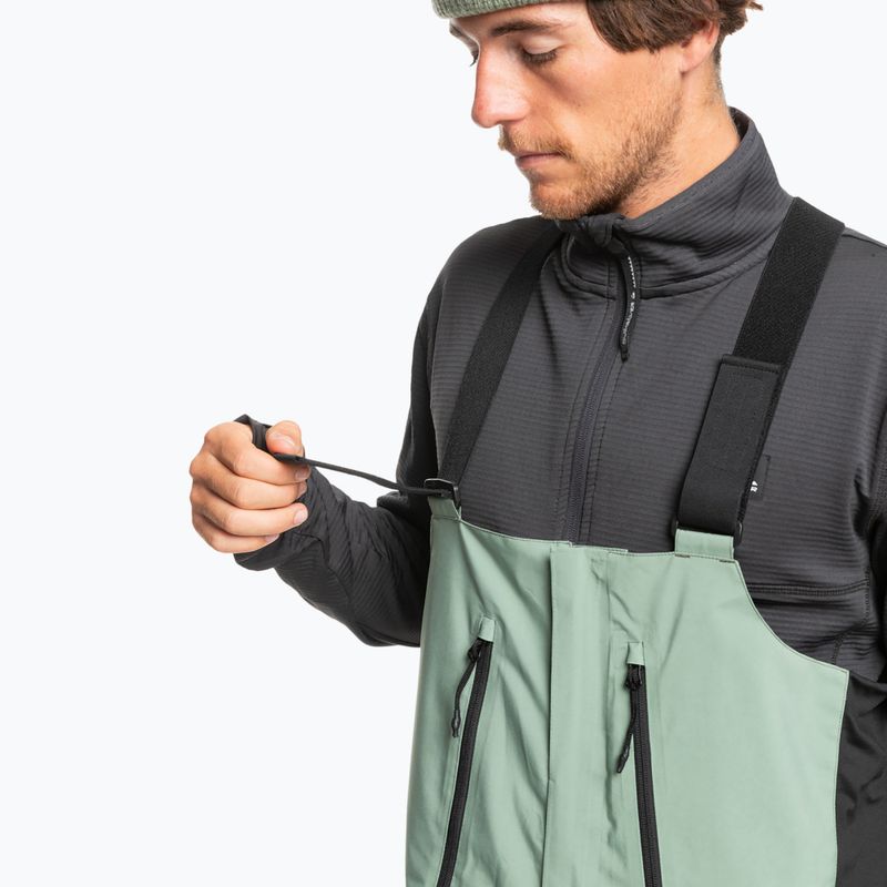 Vyriškos snieglenčių kelnės Quiksilver Altostratus Stret Gore-Tex Bib sea spray 4