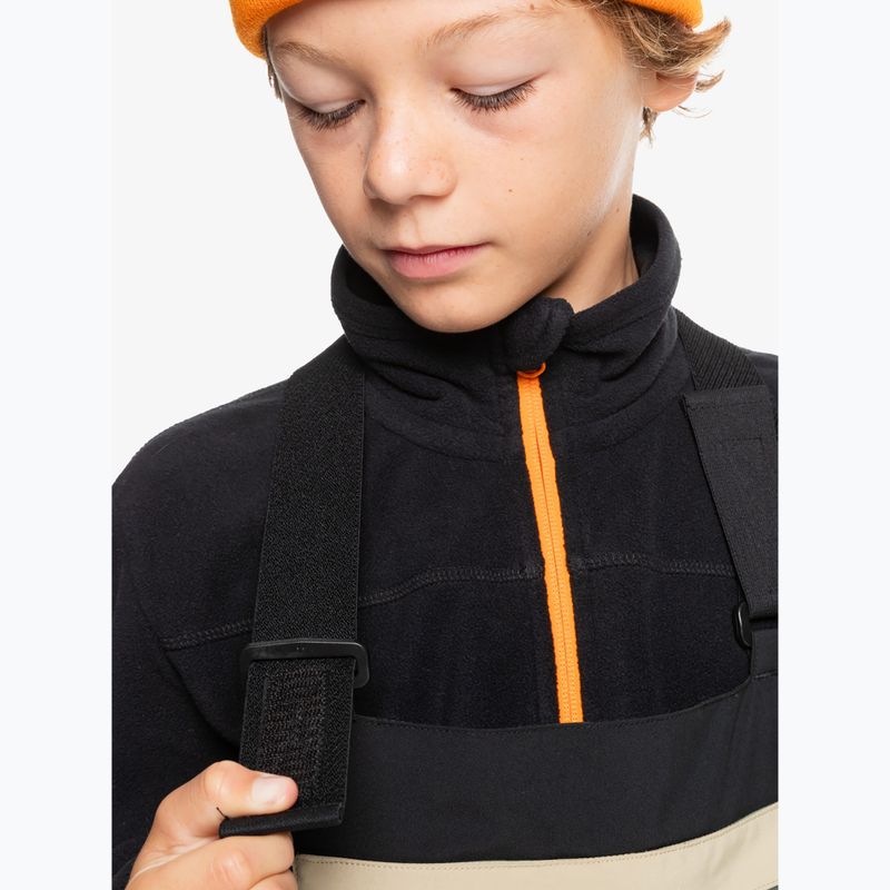 Vaikiškos snieglenčių kelnės Quiksilver Mash Up Bib true black 5