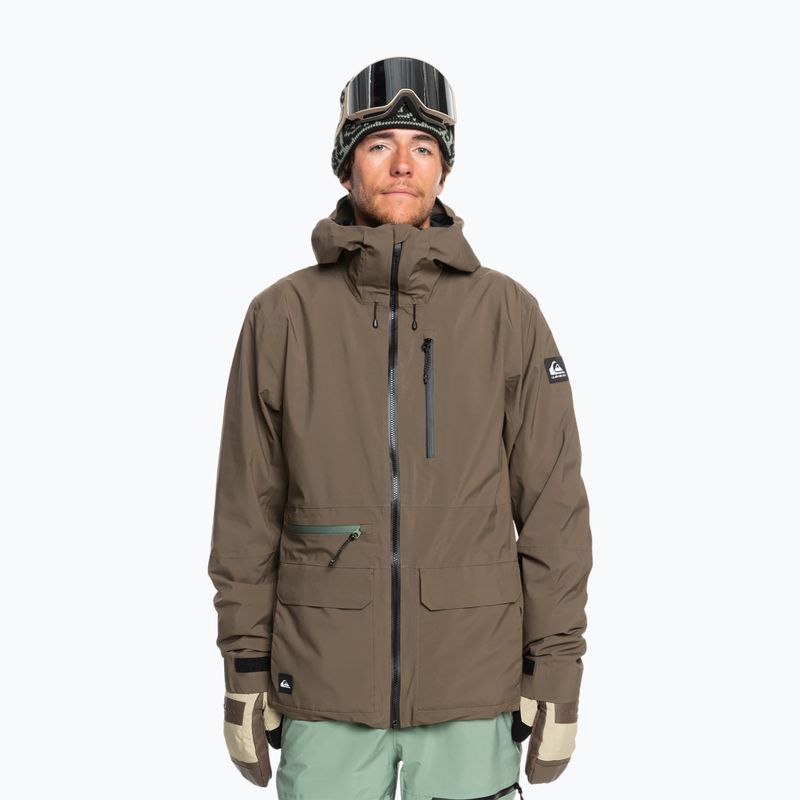 Vyriška snieglenčių striukė Quiksilver Quest Stretch 20K canteen
