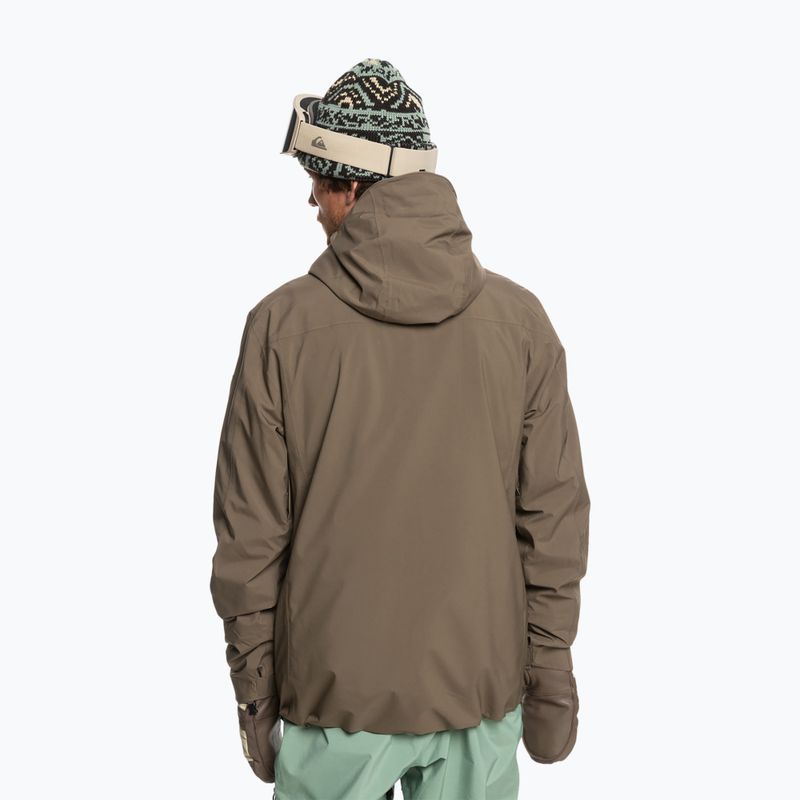 Vyriška snieglenčių striukė Quiksilver Quest Stretch 20K canteen 2