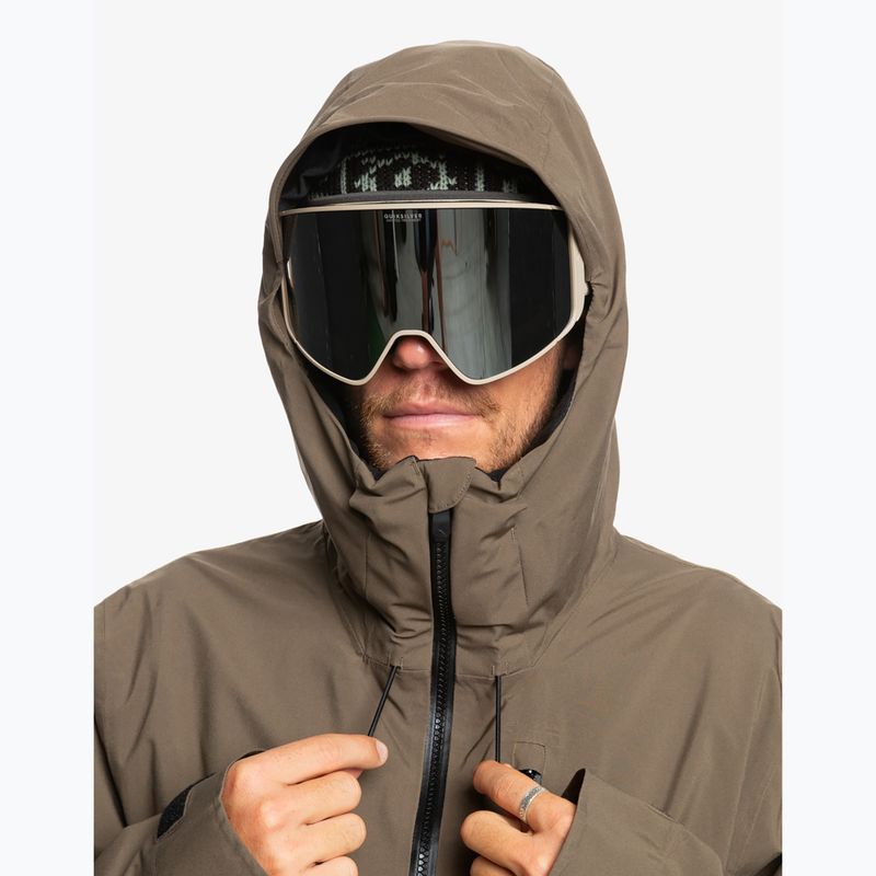 Vyriška snieglenčių striukė Quiksilver Quest Stretch 20K canteen 4