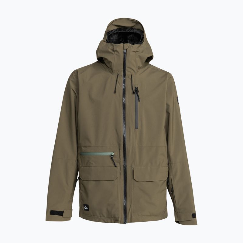 Vyriška snieglenčių striukė Quiksilver Quest Stretch 20K canteen 5