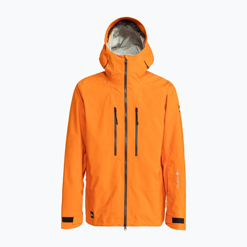 Vyriška snieglenčių striukė Quiksilver Pro Path Goretex 2L orange pepper 5