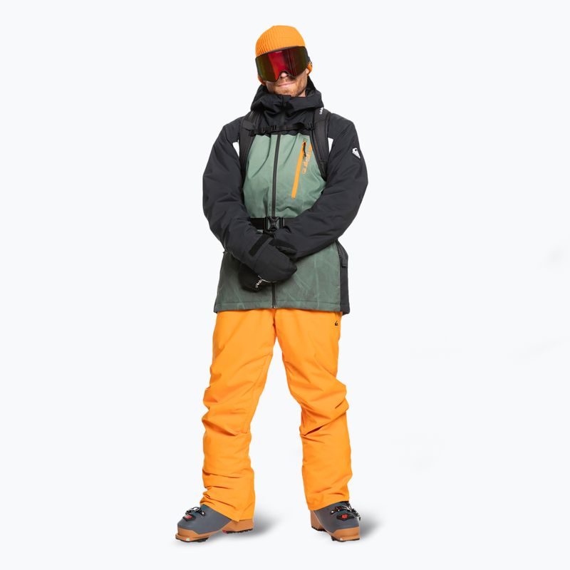 Vyriškos snieglenčių kelnės Quiksilver Estate orange pepper 2