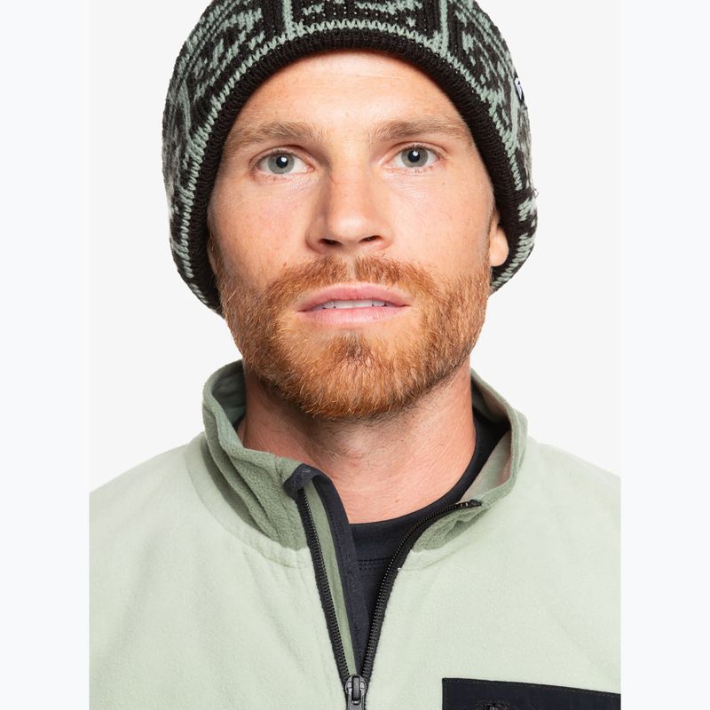 Vyriškas snieglentės džemperis Quiksilver Aker Full Zip Fleece sea spray 5