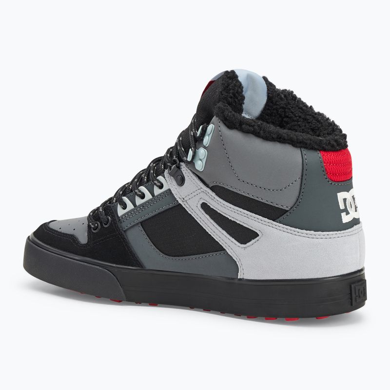 Vyriški batai DC Pure High-Top grey / black / red 3